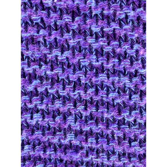 Norman Thompson Purple V Neck Long Sleeve Pullover Sweater Size Medium - Picture 4 of 10